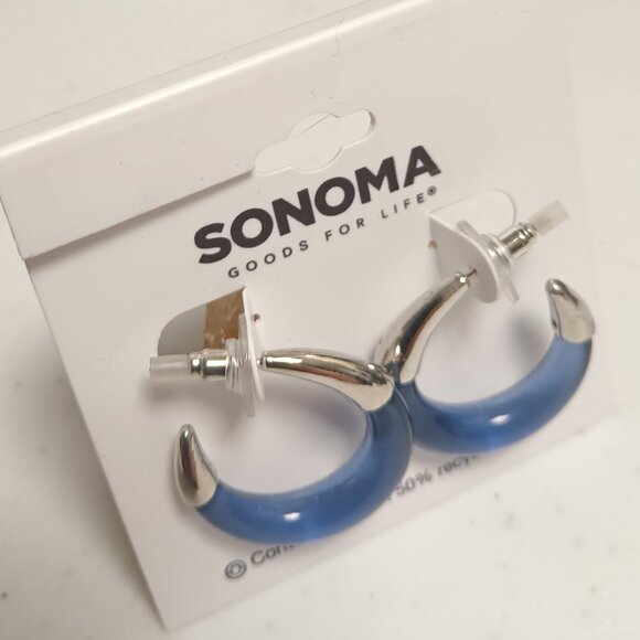 COPY - SONOMA LUCITE HOOPS - Picture 2 of 3
